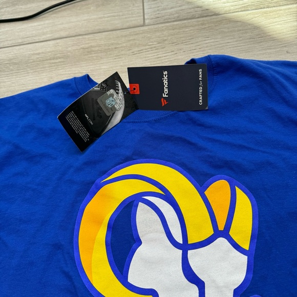 FANATICS Rams T shirt size Large - Picture 3 of 3